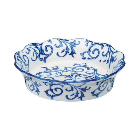 BIA Heritage Individual Pie Dish Blue