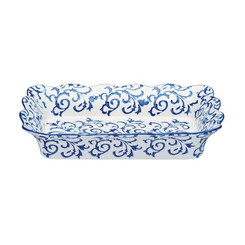 BIA Heritage Rectangular Roaster Blue