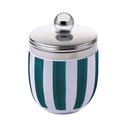 BIA Stripes Egg Coddler Green