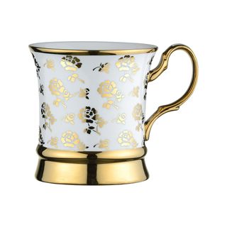 BIA Rose Mug Gold Set Of 4