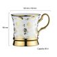 BIA Rose Mug Gold Set Of 4