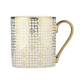 BIA Art Deco Mug Gold Set Of 4