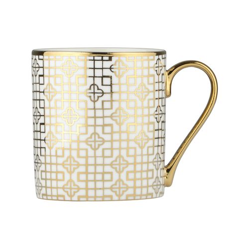 BIA Art Deco Mug Gold Set Of 4
