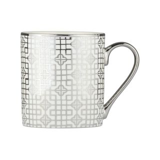 BIA Art Deco Mug Platinum Set Of 4