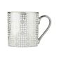 BIA Art Deco Mug Platinum Set Of 4