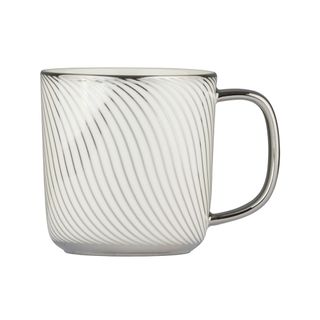 BIA Swirl Mug Platinum Set Of 4