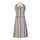 Striped Recycled Cotton Adult Apron - Teal