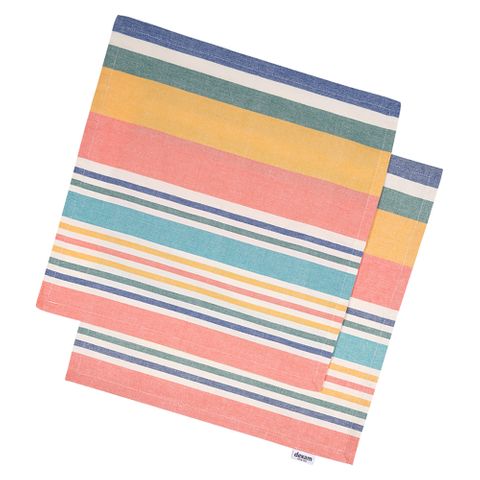Dexam Carnival Set Of 2 Napkins - Multi