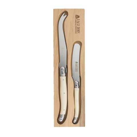 Laguiole Cheese Knife/spreader 2pc Ivory