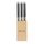 Laguiole Steak Knife Block Set 6 Black
