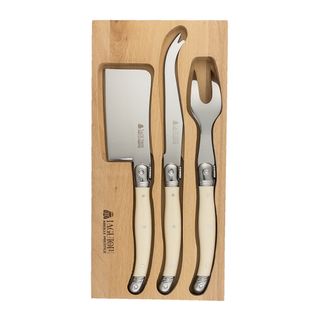 Laguiole Cheese Set Ivory 3pc