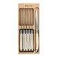 Laguiole Steak Knife Set 6 Ivory