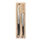 Laguiole Cheese Knife/spreader 2pc Black