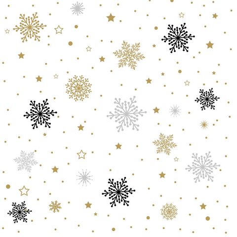 Luncheon - Glittery Flakes