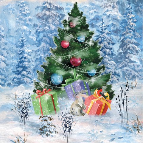 Luncheon - Winter Tree