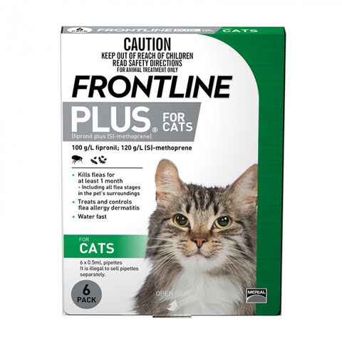 FRONTLINE PLUS Cat Green 6pk