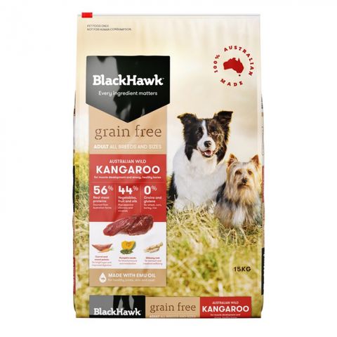 BLACKHAWK Grain Free Kangaroo 15kg