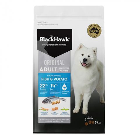 BLACKHAWK Adult Fish/Potato 3kg