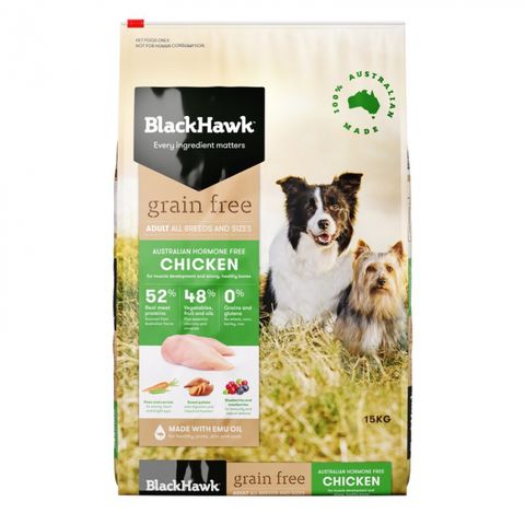 BLACKHAWK Grain Free Chicken 15kg