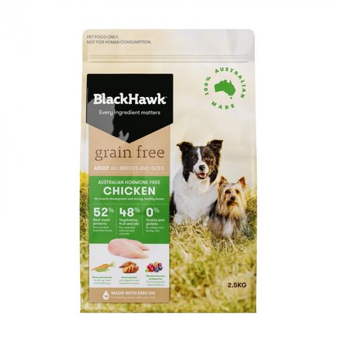 BLACKHAWK Grain Free Chicken 2.5kg