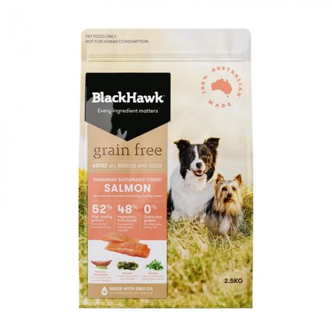 BLACKHAWK Grain Free Salmon 2.5kg