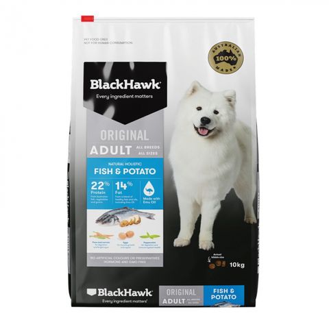 BLACKHAWK Dog Fish/Potato 10kg