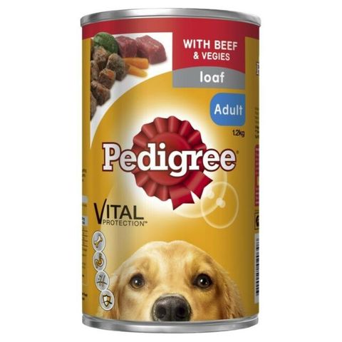 PEDIGREE Loaf with Beef 12 x 1.2kg