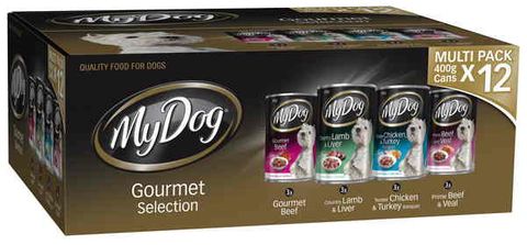 MY DOG Gourmet Selections 12 x 400g