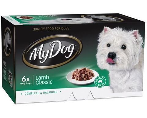 MY DOG Chef Select Lamb Classic  6 x 6 x 100g  (280)