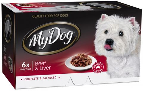 MY DOG Chef Select Beef Liver 6 x 6 x100g (275)