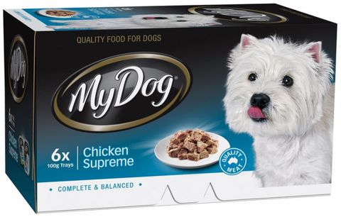 MY DOG Chicken Supreme Cheese Top 6 x 6 x 100g (988)