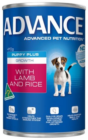 ADVANCE Puppy Plus 12x410g   Lamb