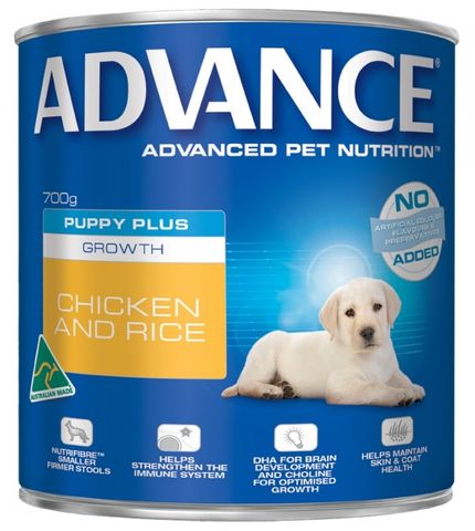 ADVANCE Adult All Breed 12x700g Puppy Plus Chicken & Rice