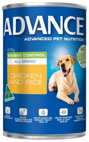 ADVANCE Adult All Breed 12x405g Weight Control
