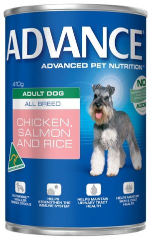 ADVANCE Adult All Breed 12x410g Chicken & Salmon