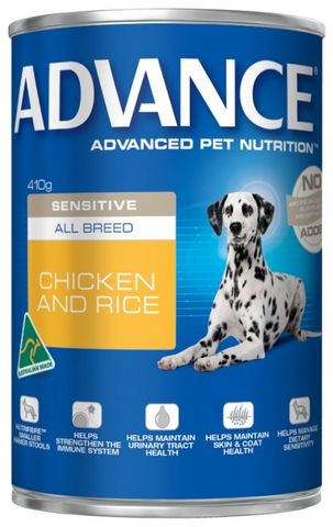 ADVANCE Adult All Breed 12x410g Sensitive