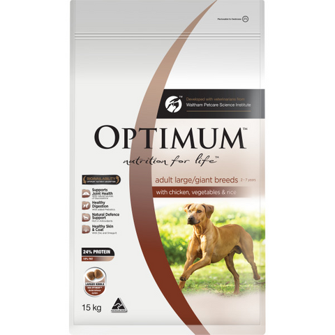 OPTIMUM Dog Adult Large Breed Ckicken 15kg