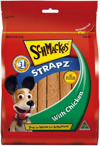 SCHMACKOS Strapz Chicken 4 x 500g 610)