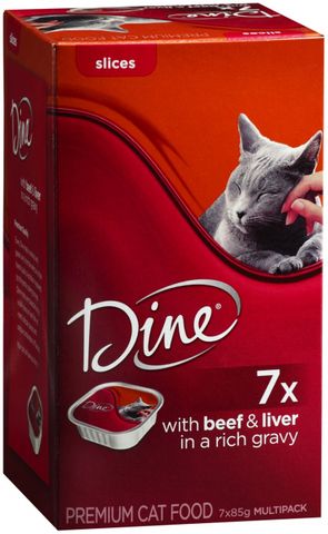 DINE Beef Liver Gravy 6x(7x85g)    (245788)