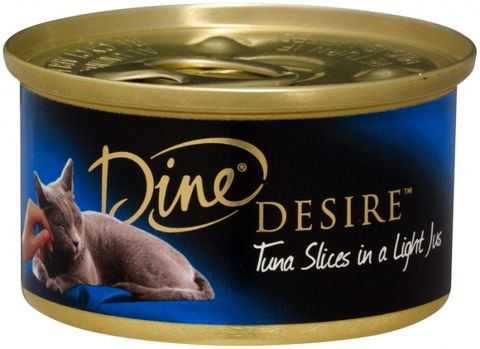 DINE Desire 24x85g   Tuna Slc in a Light Jus    (255070) TBD