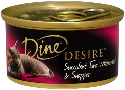 DINE Desire 24x85g Tuna Whtmeat & Snapper   (255068)