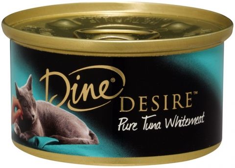 DINE Desire 24x85g   Pure Tuna Whitemeat    (255065)