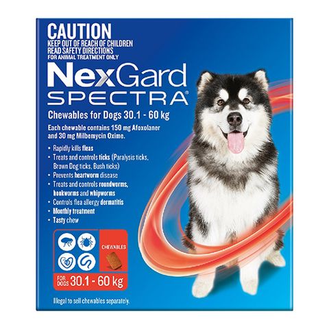 NEXGARD Spectra 30.1-60kg 6Pk