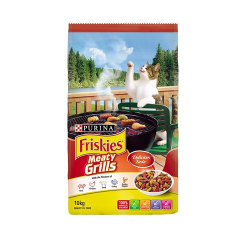 FRISKIES Adult Meaty Grills 10kg  (54)