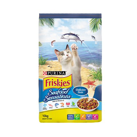 FRISKIES Adult Seafood Sensations 10kg (54)