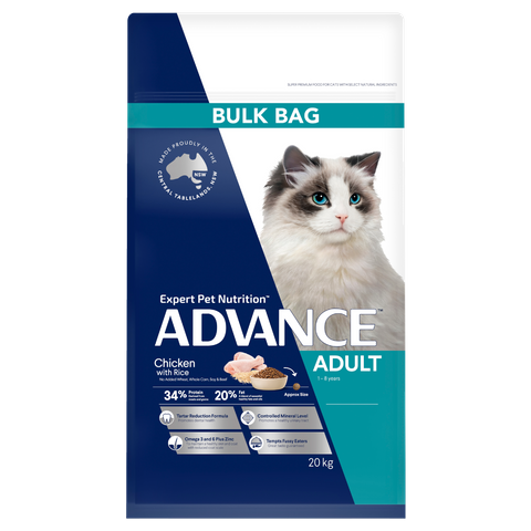 ADVANCE Adult Cat Total Care Chicken Breeder Bag 20kg