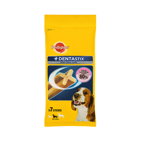 Pedigree Dentastix 10x180gm Ped Med  7 pcs   (103986)