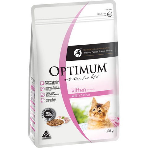 OPTIMUM Cat Kitten Chicken 6x 800g