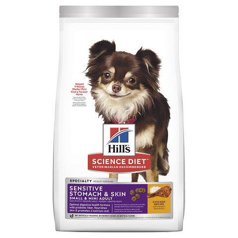 HILLS Canine Adult Sensitive Stomach & Skin Small & Mini 1.81kg  (10439)