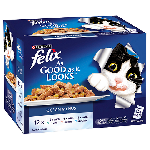 FELIX AGAIL GiJ Ocean Menu 5x (12x85g)